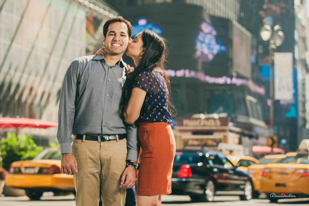 Engagement Shoot in Manhattan by Denee Motion